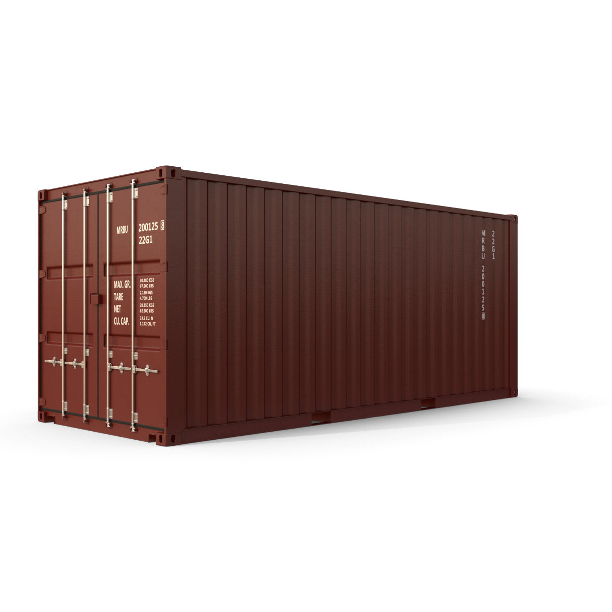 Kích thước cont 20 feet - INTERLINK